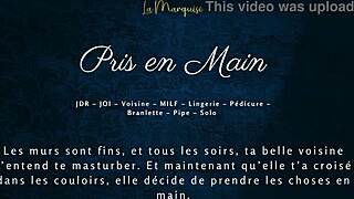 French Milf Neighbor Delivers Steamy Handjob Audio Erotica