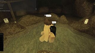 Quick Hardcore Sex with My Fuck Buddy Friend in Roblox Roblox Litfrith!