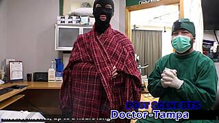 dr tampa sells ruby foxxx for science with shaved pussy toys and domination in shower