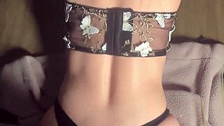 watch this college slut cream all over dick on the dining table
