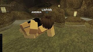 Quick Hardcore Sex with My Fuck Buddy Friend in Roblox Roblox Litfrith!