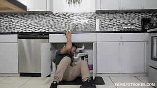 latin teen gets perved on and fucked by older guy