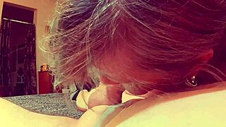 Granny Teases with Personal POV Cock Sucking View