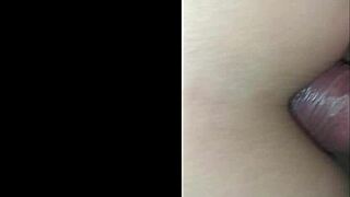 Brunette anal slammed by femboy her moans make you cum fast!