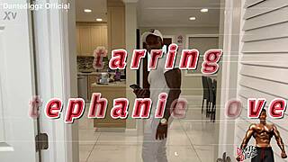 stephanie love rides creampie while husband bangs door in cheating frenzy