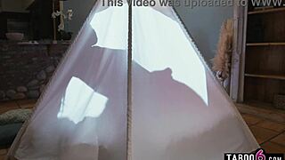 Black Beauty with Huge Tits Seduces Lover for Intense Taboo Bedroom Fuck