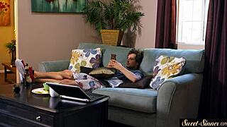 Young Tease Sucks Cock in Steamy Sixtynine Pose