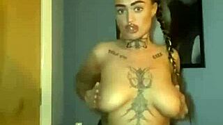 horny scottish slut fingers tight ass hard!