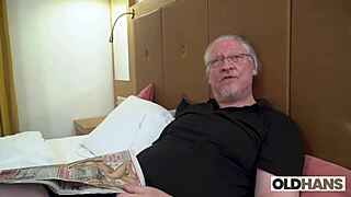 grandpa's boner thrills monika may in tight pussy ride