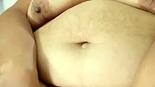 Nervous bbw faces fat guy's massive long monster cock