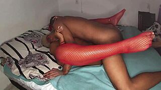 joao pounds skinny black babe's huge ass bareback muff diving orgasm fest pt2