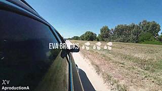 pissing out the window then mouth full on the road