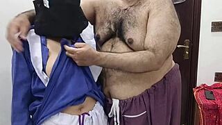 pakistani schoolgirl spreads for closeup pussy and ass exam in hijab