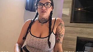 stepsis begs to learn tight anal riding pov with cum on ass and rimjob