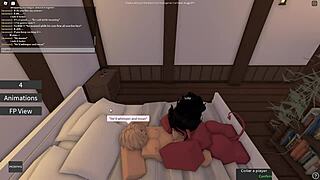 hey devil bitch, suck that roblox cock like the slut you are!