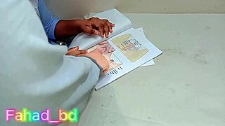 desi college babe learns dirty wet pussy riding from taboo teacher uncle fantasy