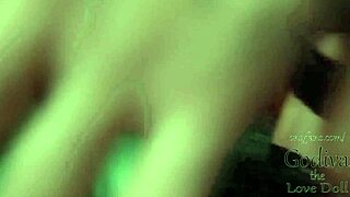 Hey, loving my stiff guys with Godiva the love doll's Halloween blowjob special