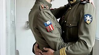 ever wonder what a fit military commander does on her lunch break fuck?