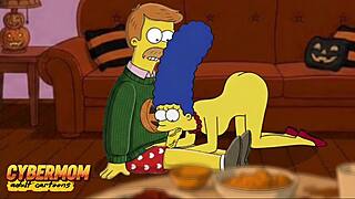 watch marge simpson cheat in hottest hentai parody top 10