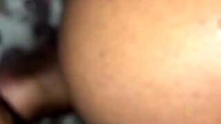 i watch ebony teen 18+ pussy get drilled so deep