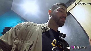 nuria millan sneaks bent over doggystyle in mall shop