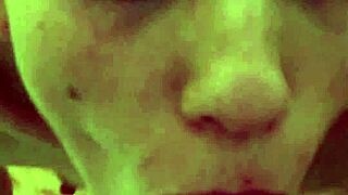 karla rose gags deep on my cock loving that condom barrier