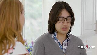 Clever curvy milf threesome fun with elias cash axel haze cash sex