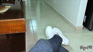 Colombian curvy slut sayafit takes rough anal from older friends big cock