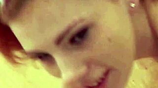 karla rose gags deep on my cock loving that condom barrier