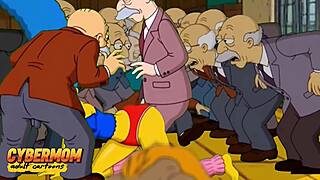 watch marge simpson cheat in hottest hentai parody top 10