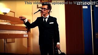 Pervert Businessman Pounds Young Hostel Roommate Barbara Bieber