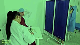 Marianas Anatomy: Pap Smear Turns into Rough Hospital Threesome Fuckfest