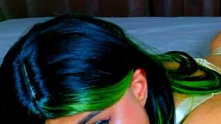 Teasing Slut's Dirty JOI Simulated Blowjob Ends in Explosive Cum Countdown