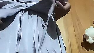 Sultry 18-Year-Old Latina Undresses Perfect Body Before Class