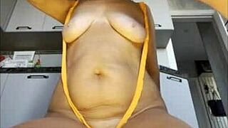 big dick stallion pounds deepthroat on tanned squirting milf