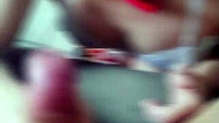 Skinny Short-Haired Brazilian Latina Drains Moreno's Cream