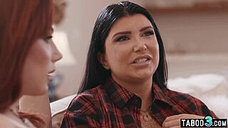 milf romi rain waxes car while shemale gf ariel demure strokes big cock
