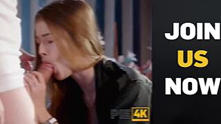 Vip4k Brunette Cheats Fast Food Desk Fuck Shaved Pussy Pov