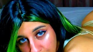 Teasing Slut's Dirty JOI Simulated Blowjob Ends in Explosive Cum Countdown