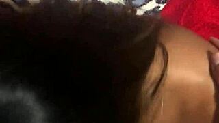 wanna eat my tasty brazilian ass pussy lips he cums inside pov