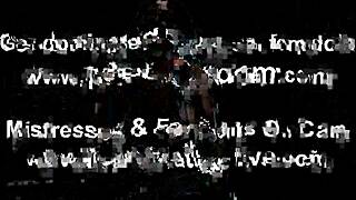 she blackmails him during shopping trip with femdom bondage threats