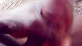 African stud pounds juicy ass in solo anal frenzy