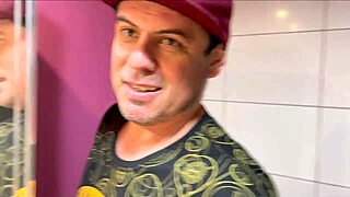 latina pornstar anal with big cock in public pub