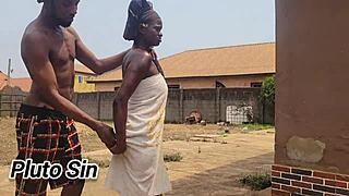 nasty bitch bangs husbands friend in public quickie