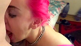 Intense Deepthroat Leads to Throbbing Throatpie