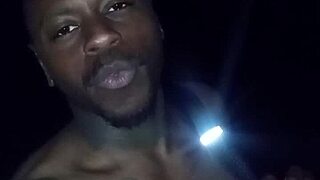 privately flashing NATURAL TITS on warm night