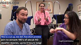 Tsayyyy dominates Kitty Catherine in backstage fetish play