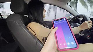 may hernandez's risky public car masturbation tempts you?