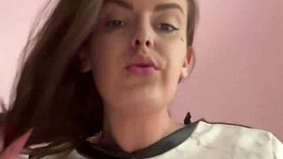 mistress kate spreads your ass clean with strapon domination