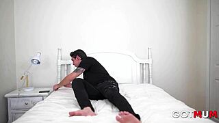 wow, tattooed milf's tight ass wrecked by double cocks!